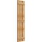 Ekena Millwork Spaced Board-n-Batten Shutters, Rough Sawn Western Red Cedar, 17 1/8W x 68H, PR RBS06S17X068RWR - alternate 2